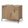 Vicco Waschtischunterschrank Eliza Viking Oak 70 x 63 cm mit 2 Türen