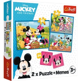 Trefl Disney, Mickey Mouse Mickey and Friends Puzzlespiel 48 Stück(e) Cartoons