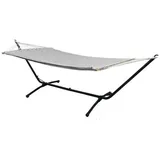 Outdoor Hängematte mit Gestell - 310cm Hängemattengestell 200x120 Stabhängematte