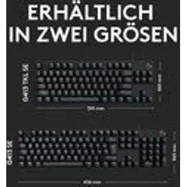 Logitech G413 TKL SE PBT, GX-BROWN, USB, DE