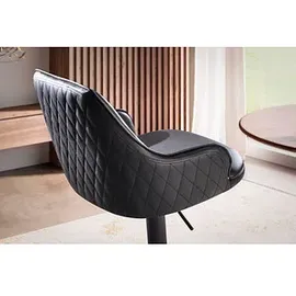 Wohnling Barhocker WL7.009 schwarz Kunstleder, 1 St.