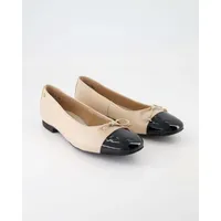 Paul Green Ballerinas in Schwarz/Beige / Gr.: 42 EU