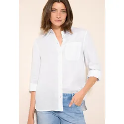 Hemdbluse, aus Leinen, Gr. XXL (46), White, , 27653305-XXL