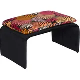 Hti-Living Polsterhocker 61 x 35 x 40 cm Rot