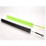 HundB Reinigungsschwamm 1x Heizkörperbürste 72cm, Ø5 cm, Farbe zufällig, Heizkörperreiniger Bürste Reinigungsbürste Staubbürste Heizungsbürste