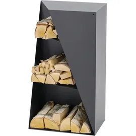 Magnus Brennholzregal R157 Metall 45 x 30 x 80 cm Schwarz