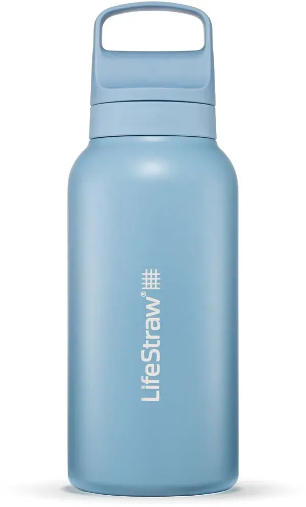 LifeStraw GO 2.0 Stainless Steel 1L icelandic blue