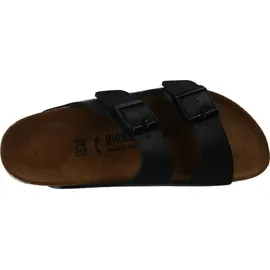 Birkenstock Arizona Naturleder schmal schwarz 41