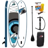 F2 SUP Board Stand Up Paddle Board Sector SMU 350 x 11,5 cm Blau