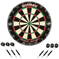 WINMAU Dartboard "PRO-SFB" inkl. 2 Satz Steeldarts