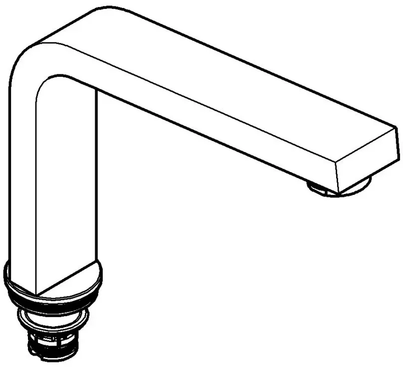 GROHE Auslauf 13322 hard graphite gebürstet, 13322AL0 13322AL0