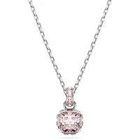 Swarovski Birthstone Anhänger Juni Rosa / Kristall, Messing