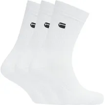 G-Star CLAY 3er Pack Socken Weiß 44-47