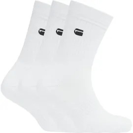 G-Star CLAY 3er Pack Socken Weiß 44-47