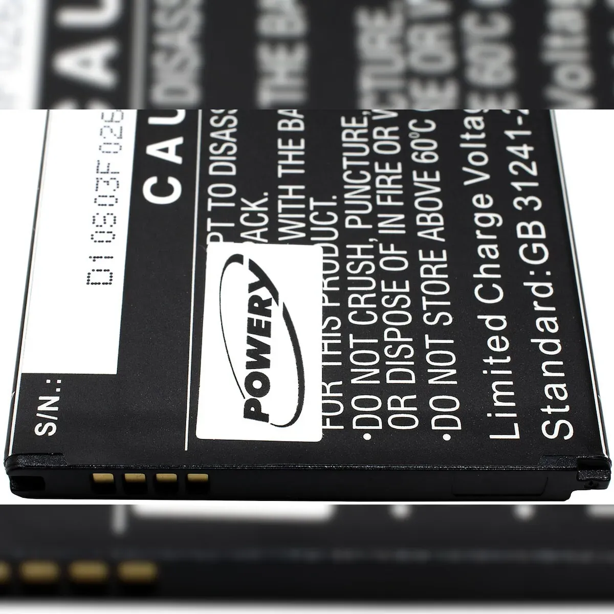 Powery Akku für Smartphone Samsung Galaxy J7 (2016)