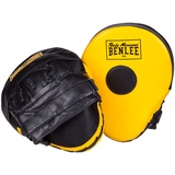 BENLEE Rocky Marciano Benlee Handpratzen aus Leder (1 Paar) Jersey Joe Black/Yellow one Size