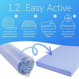MSS e.K. EasyActive 90x200cm blau