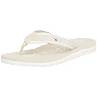 Tommy Hilfiger Damen Flip Flops Beach Sandal Badelatschen, Beige (Classic Beige), 36