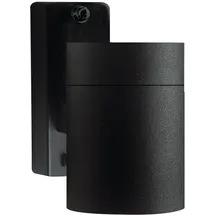 Nordlux Außenwandleuchte Glas Metall 12,0 cm IP54 dimmbar schwarz