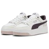 PUMA White-Midnight Plum-Vapor Gray 38