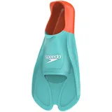 Speedo Biofuse Training Schwimmflossen | Bequemer Sitz | Ergonomisches Design | Schwimmtraining Trainingshilfen, Arctic Glass, 2-3