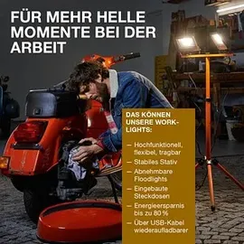 Osram LED Aussen-Strahler WORKLIGHTS Value R-STAND 20W 865 Kaltweiss 4099854430398