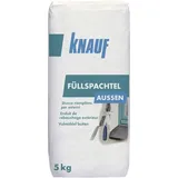 Knauf Füll-Spachtel Außen, 5-kg, – universal einsetzbarer Außen-Spachtel, einsetzbare Außen-Spachtelmasse zum Ausbessern und Verfugen, extra beschädigungsresistent und witterungsbeständig