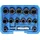 Kunzer 7SA14.1 Ausdreher 8 - 19 mm 5/16\ 1/2\ 7/16\ 3/8\ 1/4\ 9/16\ 5/8\ 11/16\ 3/4\ 3/8\