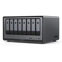 UGREEN NASync DXP 8800 Plus NAS (Diskless) 2,5 Zoll Anzahl Festplattenschächte: 8 Gray}