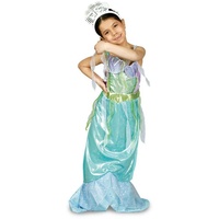 Das Kostümland Prinzessin-Kostüm Kleine Meerjungfrau Udine Nixe Kostüm Mädchen 98/104