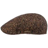 Stetson Flat Cap (1-St) Schirmmütze mit Schirm, Made in the EU rot S (54-55 cm)
