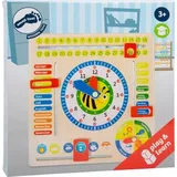Small Foot Company Small foot 4765 - Lerntafel Datum, Uhr- & Jahreszeiten (DE)