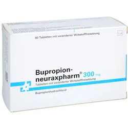 BUPROPION-neuraxpharm 300 mg Tab.verä.Wfrs. 60 St