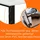 AKKE LOFT 110 x 75 x 65 cm schwarz
