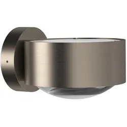 Top Light Puk Maxx Wall LED Wandleuchte Linse klar / Glas matt | LED | nickelmatt