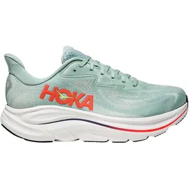 HOKA Clifton 10 Herren Sage/Neon Flame 46 2/3