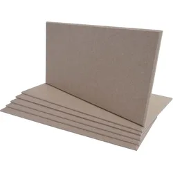 6er-Set Akustikwandpaneel MCW-L52, Wandpaneele Akustikplatten, schalldämmend 1qm Fläche 60x30cm ~ hellbraun