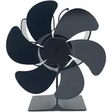 Kamin- Und Ofenzubehör, 6-flügeliger Kaminventilator, Ein Wärmepumpen-ofenventilator, Der Die Warme Luft Im Ganzen Haus Verteilt