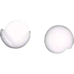 Türpuffer Eckbumms, Durchmesser 25mm, transparent