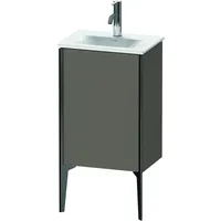 Duravit XViu Waschtisch-Unterschrank XV4068RB290 43x31x59,1cm, 1 Tür, schwarz matt,