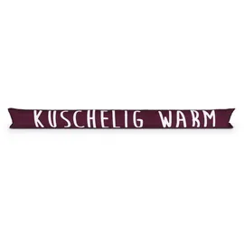 BestLivings Zugluftstopper 95 x 12 cm Rot