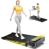 Laufband für Zuhause mit Neigung, 1-10 km/h Walking pad, Elektrisches Laufband mit Steigung, 2.5HP Walking Machine für Zuhause & Büro, Fernbedienung und App, Keine Montage Erforderlich