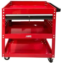 Awtools Werkstattwagen Metall 3 Ebenen + 1 Schublade