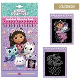 gabby's dollhouse Kratz- & Malset Tasty Edition lila