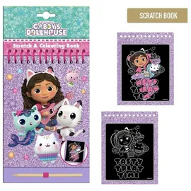 gabby's dollhouse Kratz- & Malset Tasty Edition lila