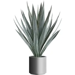 CREATIV green künstliche Pflanze Agave tequilana, ca 110cm