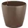 LECHUZA Classico Color 18 Komplettset Ø 19 x 17 cm muskat