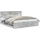 vidaXL Bettrahmen 200 x 200 cm Grau