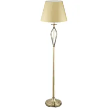 Relaxdays Schirmlampe 158x39 cm Gold