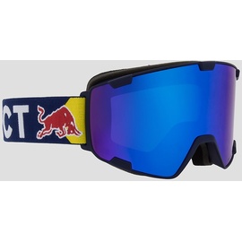 Red Bull Spect RedBull SPECT Park Wintersportbrille Navy Unisex Blau Zylindrische (flache) Linse